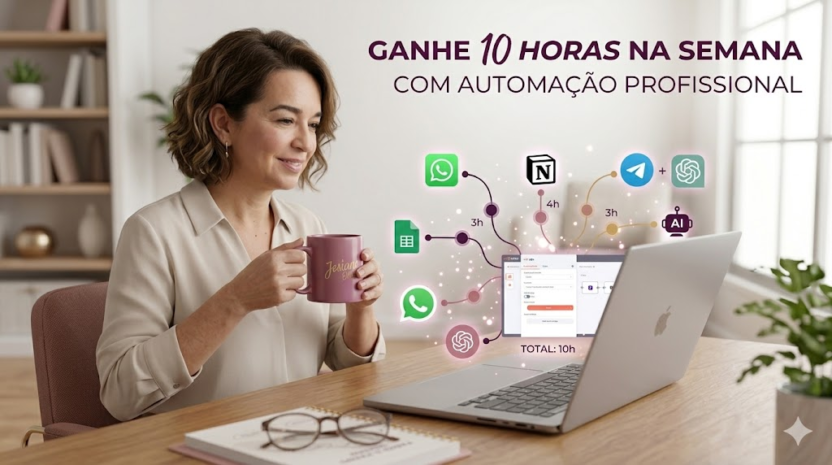 Cansado de tarefas repetitivas? Descubra como o n8n pode salvar 10 horas da sua semana.